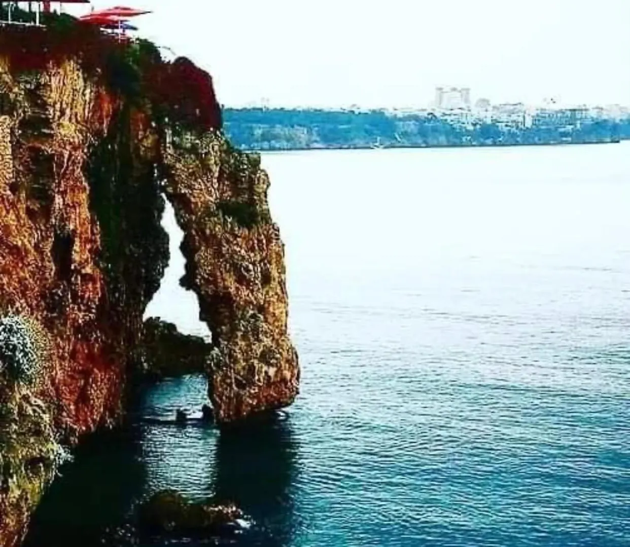 Kaleici Muhtesem Dizayn Harika Teras Keyfi Ev Lejlighed Antalya 0*,