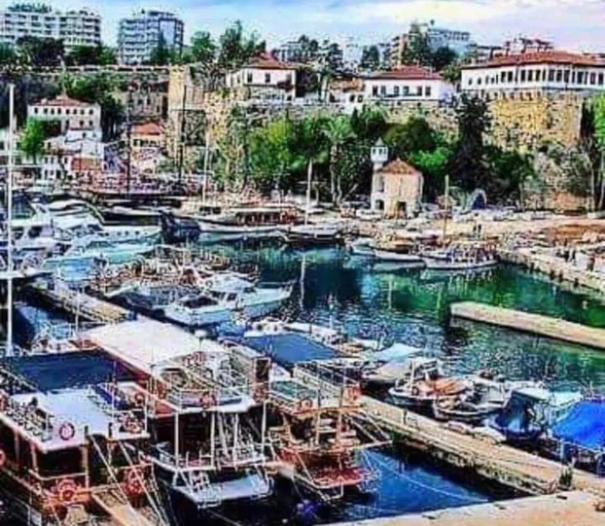 Kaleici Muhtesem Dizayn Harika Teras Keyfi Ev Lejlighed Antalya